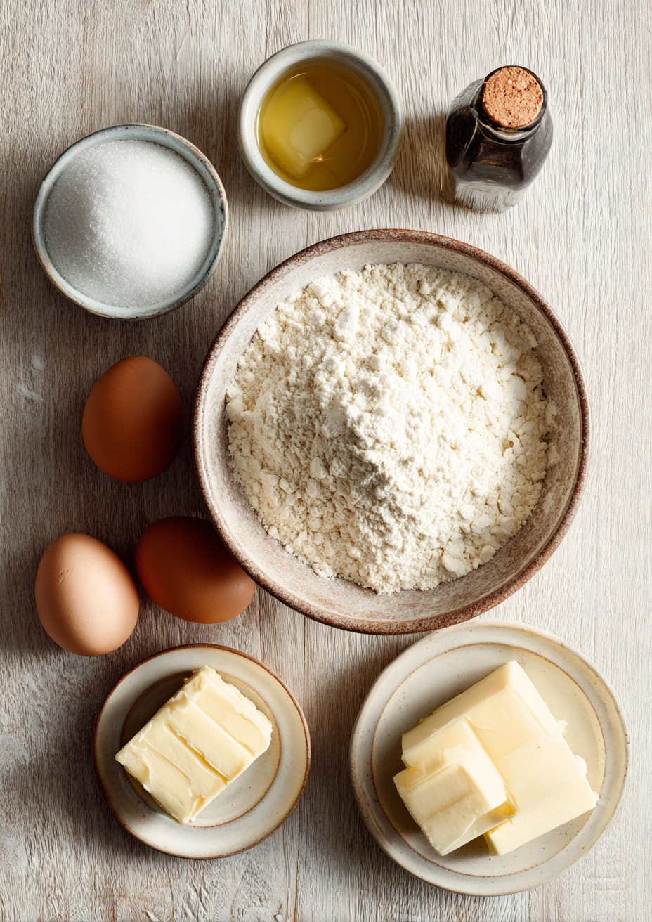 Spring Sugar Cookies Ingredients