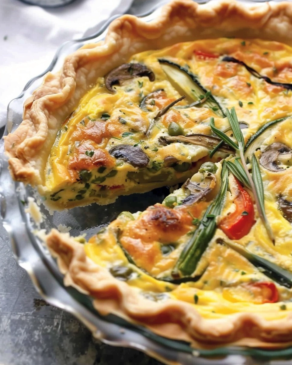 Springy Vegetable Quiche