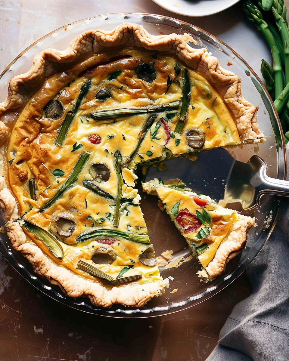 Springy Vegetable Quiche