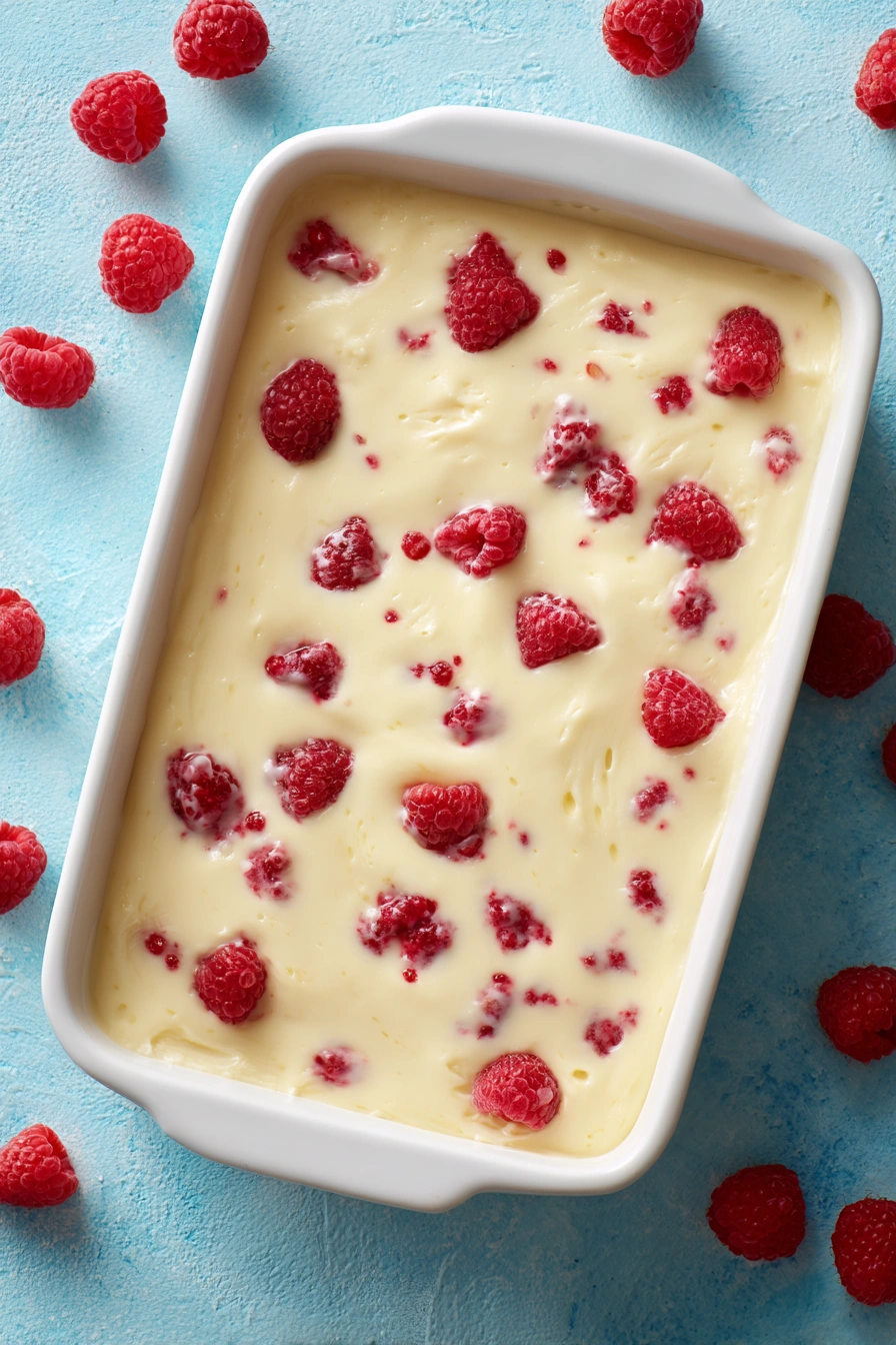 Lemon Raspberry Bars (with Buttery Crust)