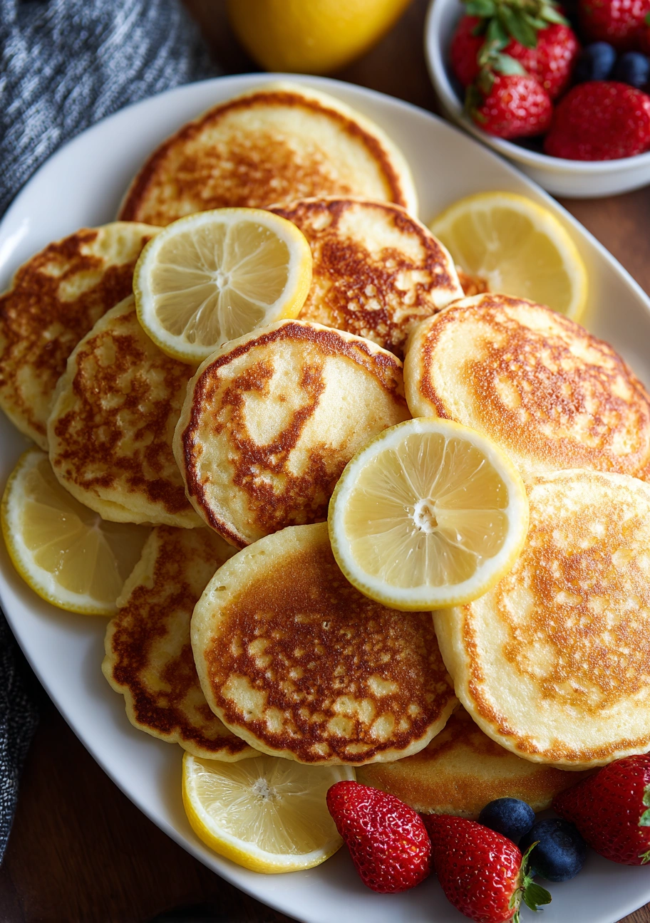 Fluffy Lemon Ricotta Pancakes