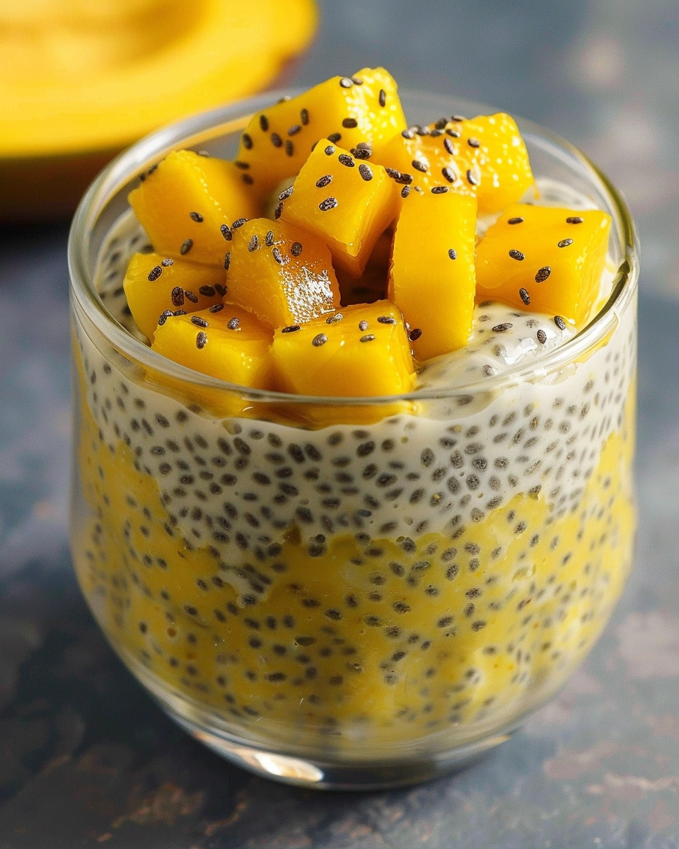 Mango Chia Pudding