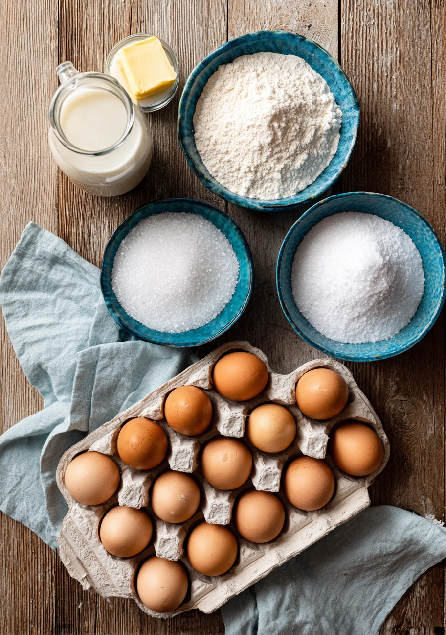 Cream Puffs Recipe Ingredients