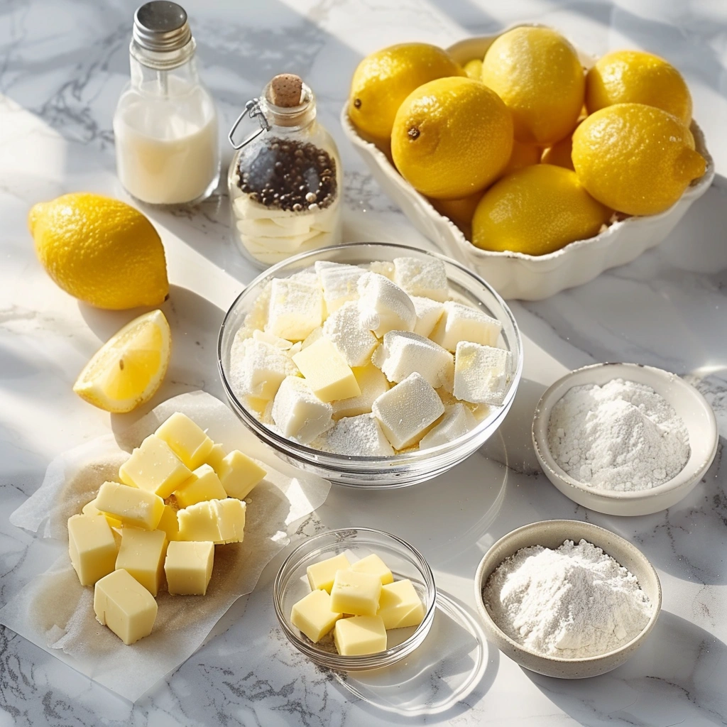 Mini Lemon Meringue Pies Ingredients