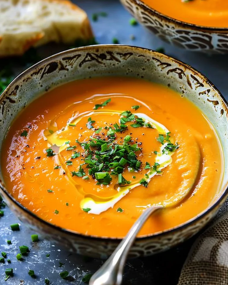 Carrot Ginger Soup