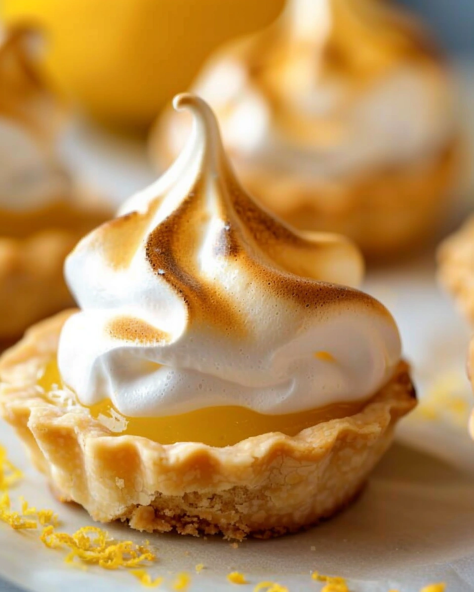 Mini Lemon Meringue Pies