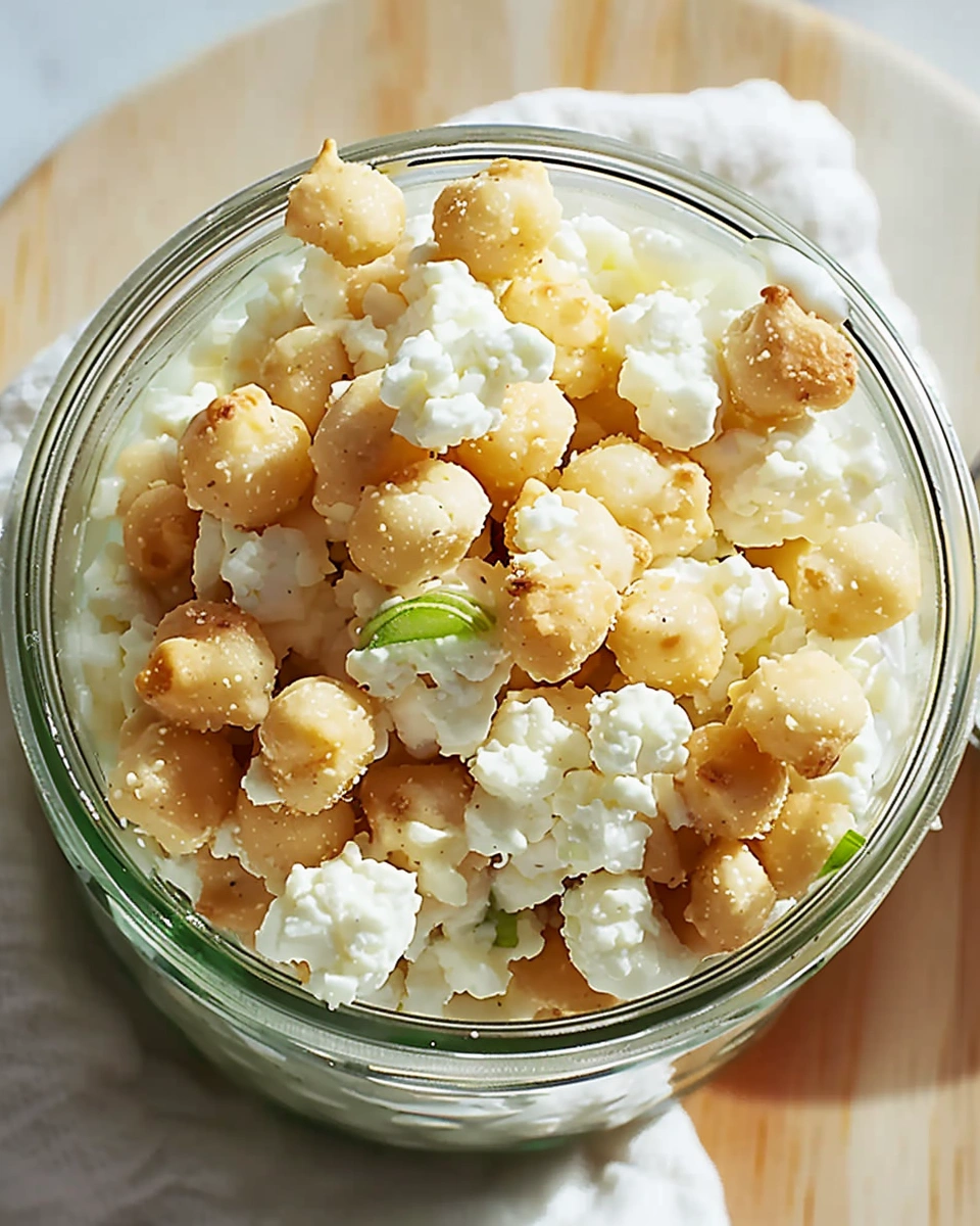 Cottage Cheese Snack Jar