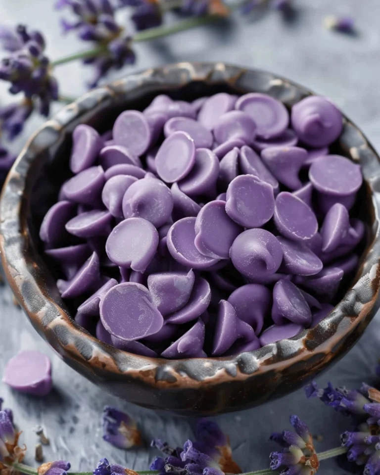 DIY Lavender Chocolate Chips