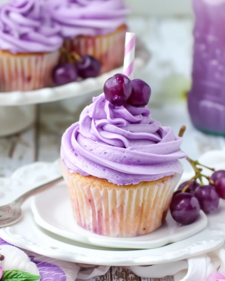 Grape Soda Cupcakes Recipe