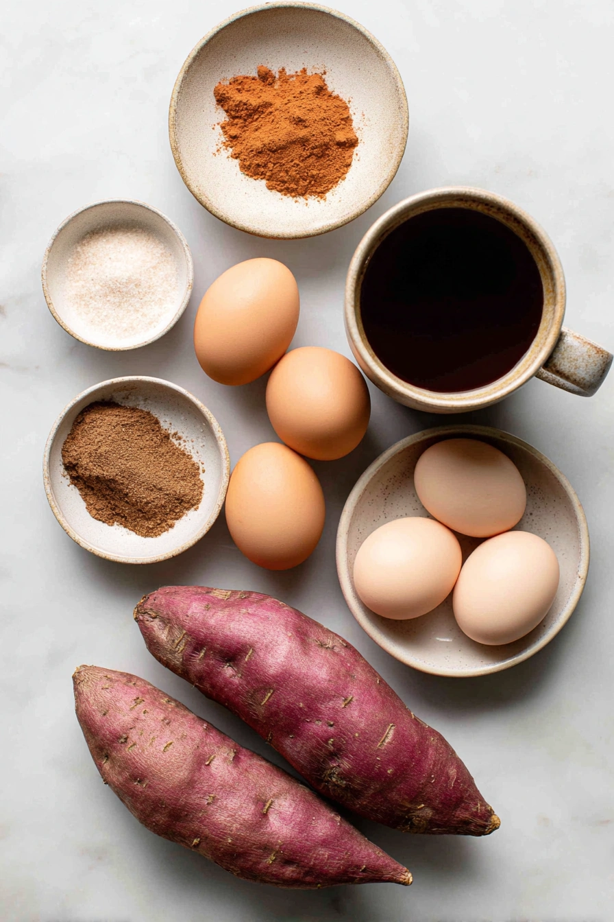 Flourless Peanut Butter Sweet Potato Muffins