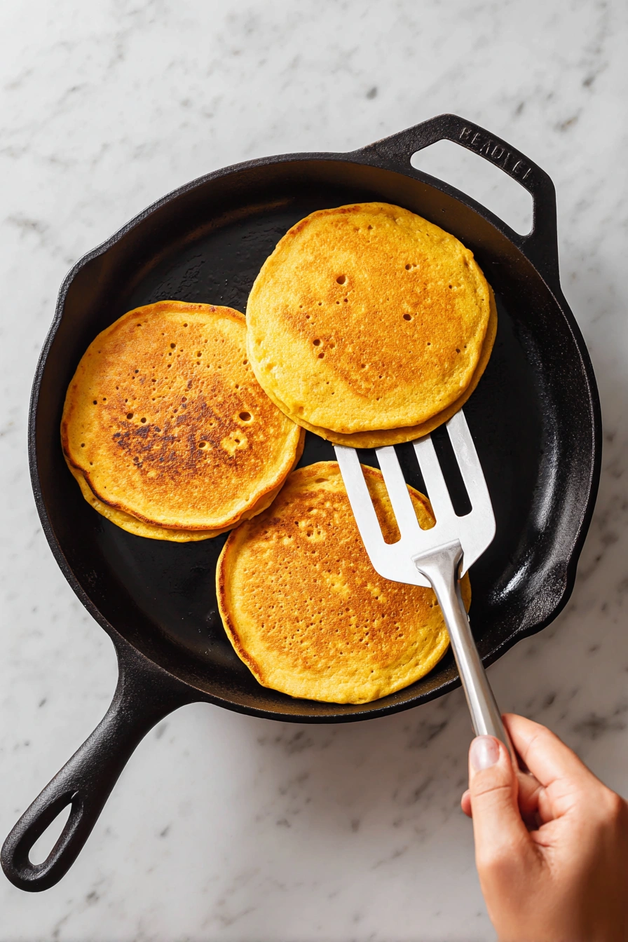 Oatmeal Blender Apple Carrot Pancakes