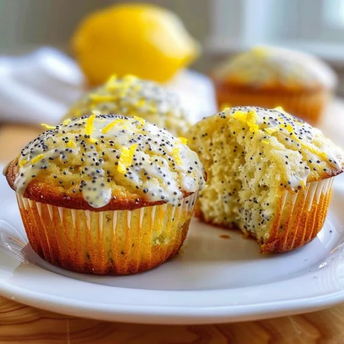 Amazing Lemon Poppy Seed Muffins