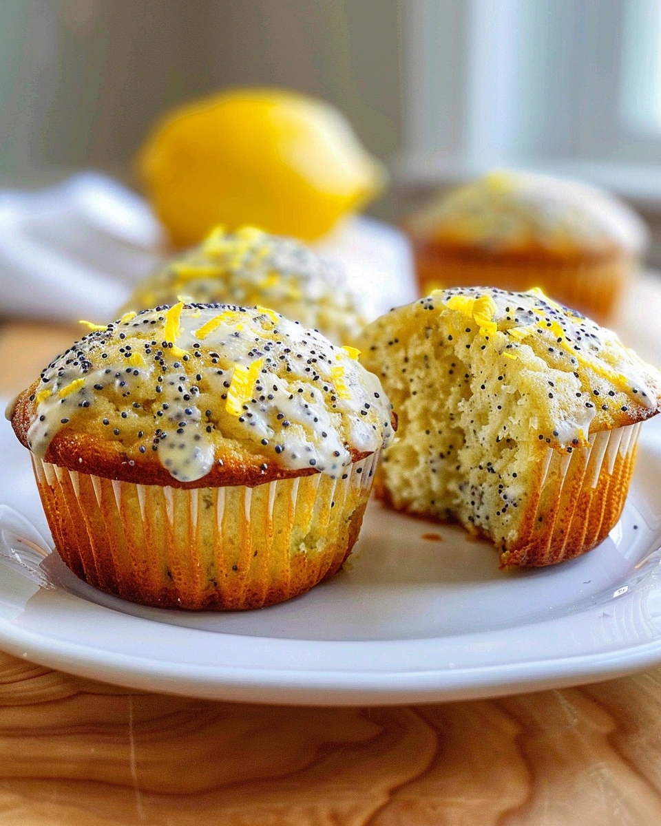 Amazing Lemon Poppy Seed Muffins