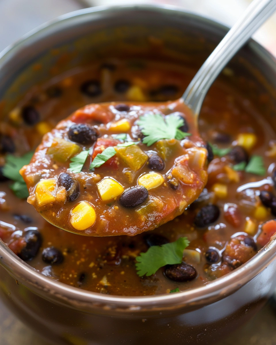 Black Bean Enchilada Soup