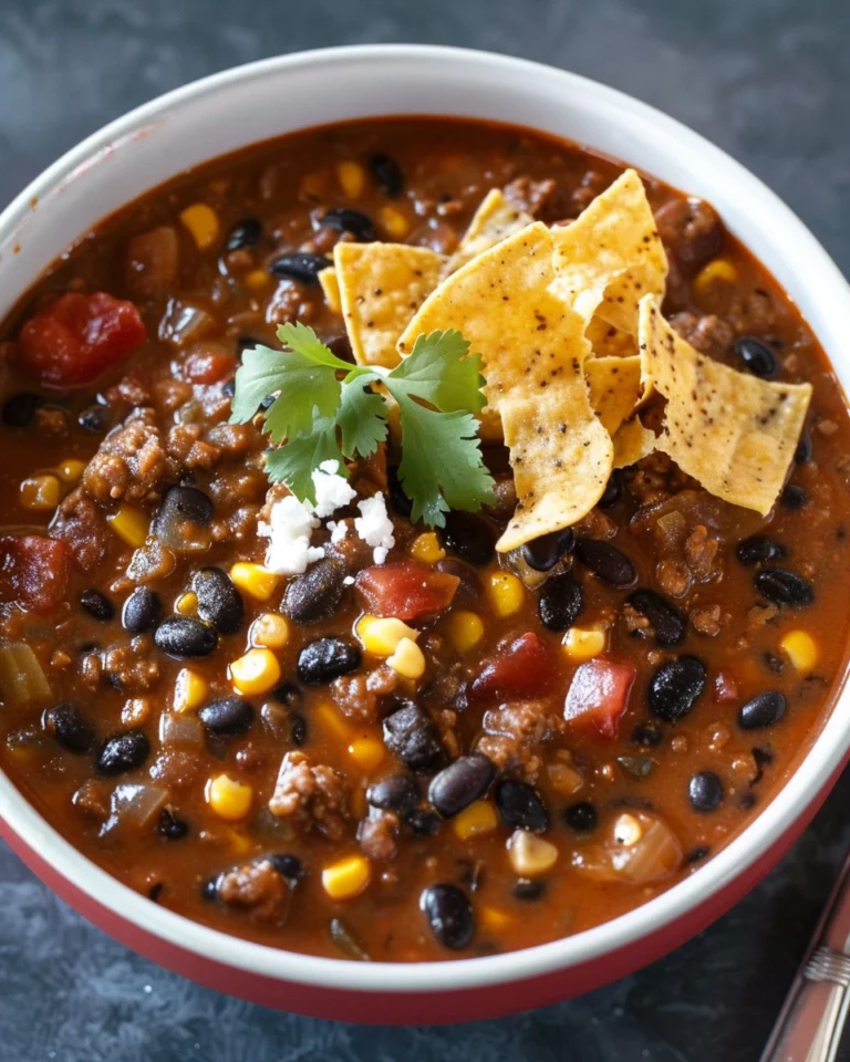 Black Bean Enchilada Soup