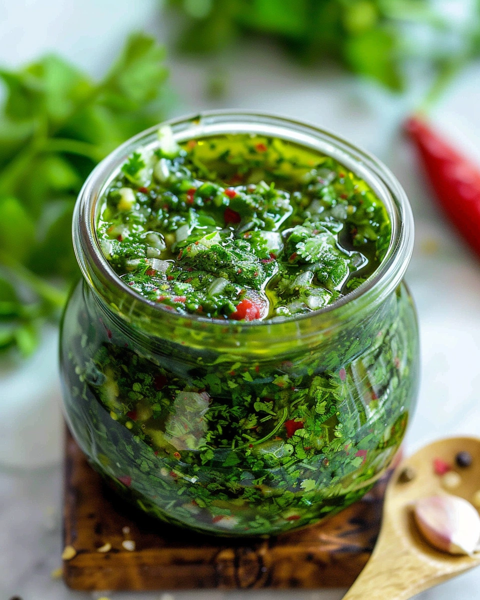 Simple sauce chimichurri