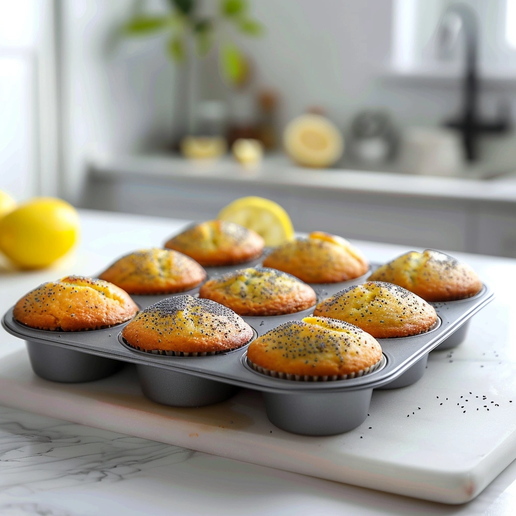 Amazing Lemon Poppy Seed Muffins
