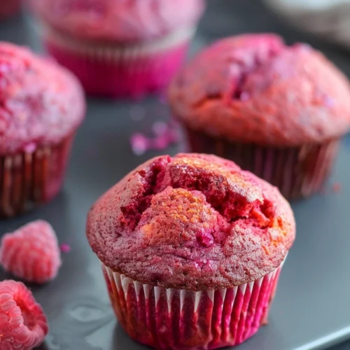 Gluten Free Vanilla Beet Root Muffins