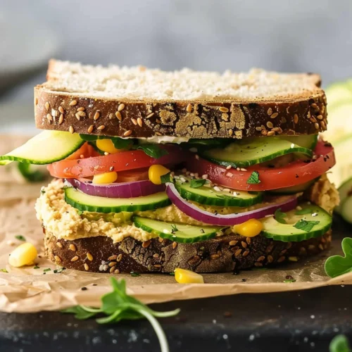 Hummus Sandwich