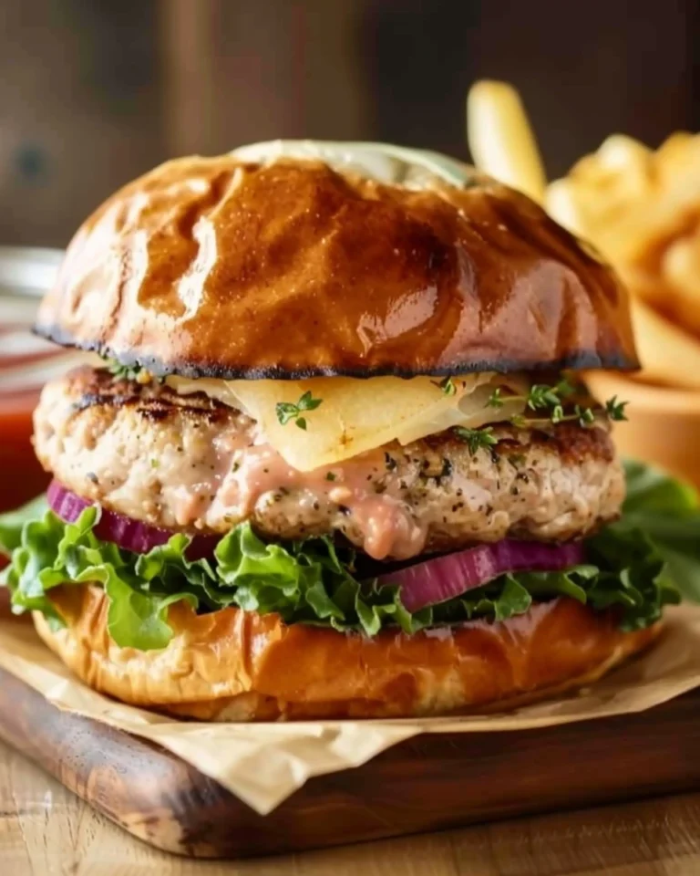 Apple Turkey Burgers
