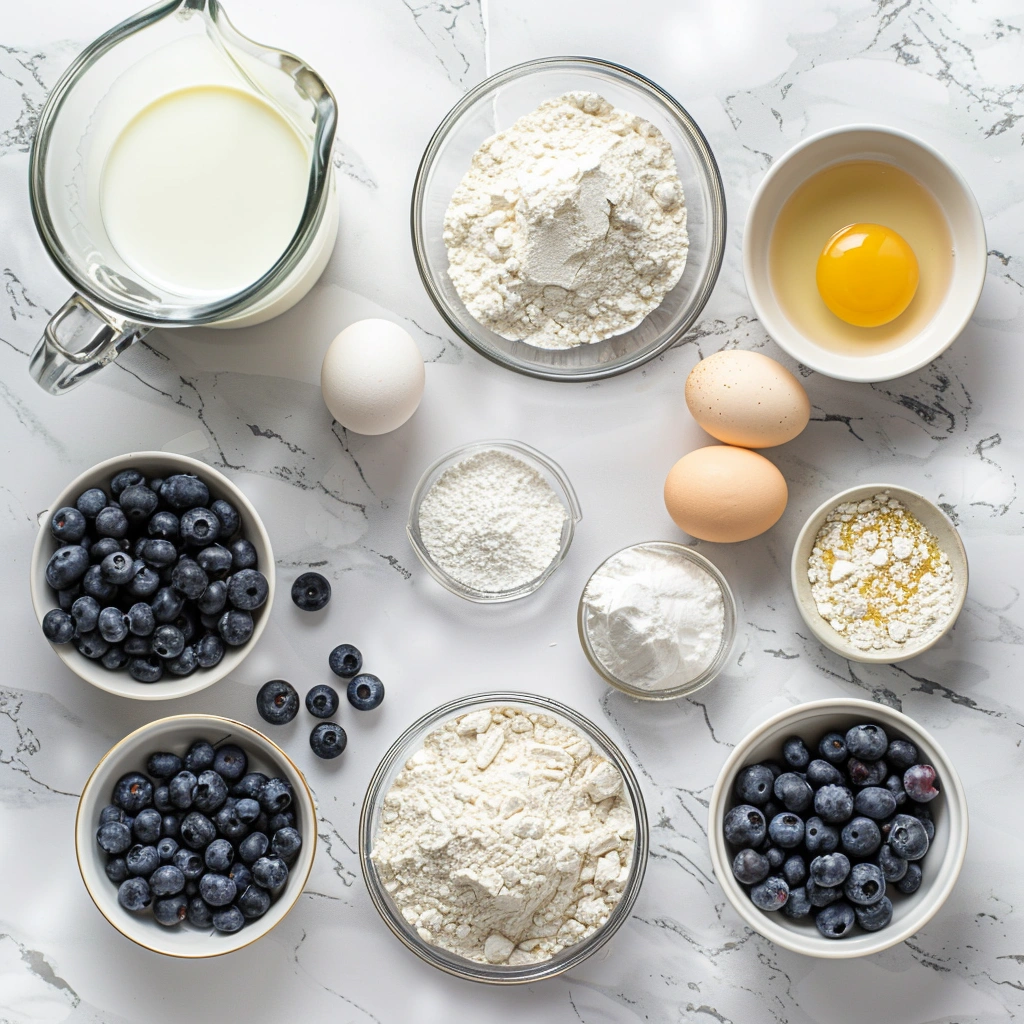 Easy Baked Blueberry Donuts
