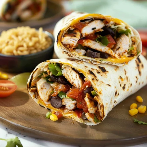 Chipotle Ranch Grilled Chicken Burrito