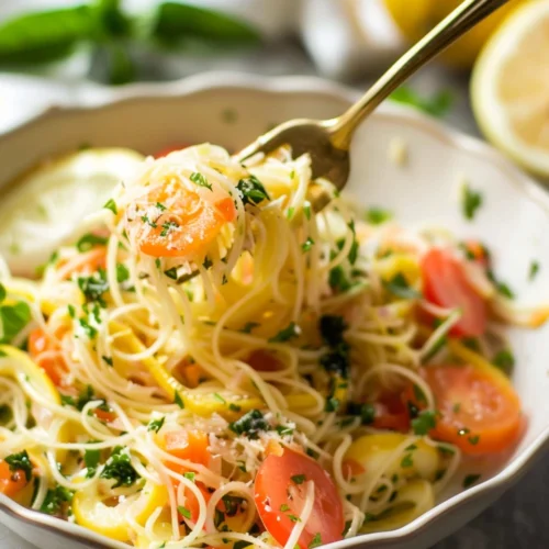 Lemon Capellini Salad