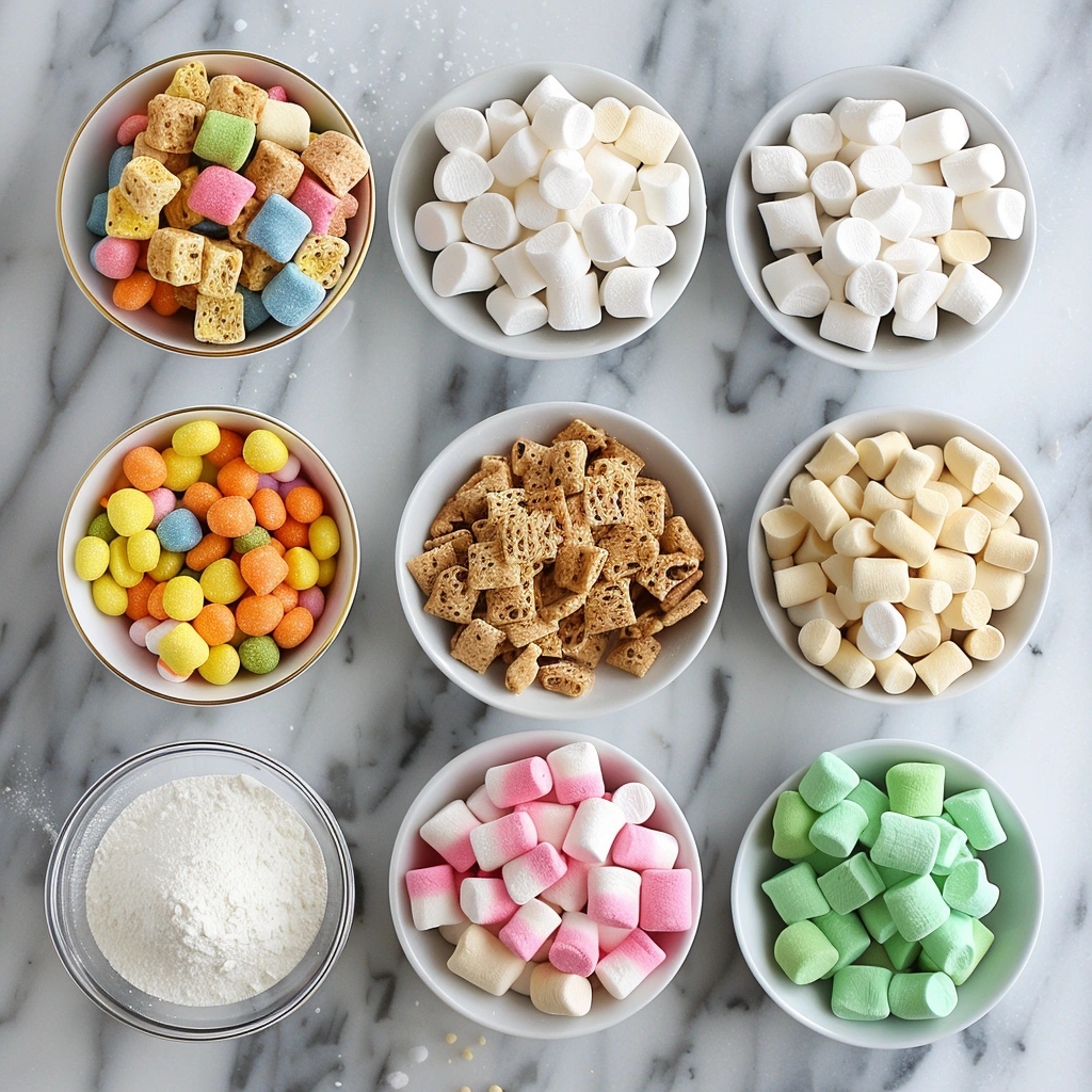 Lucky Charms Cookie Dough Bars (No-Bake)