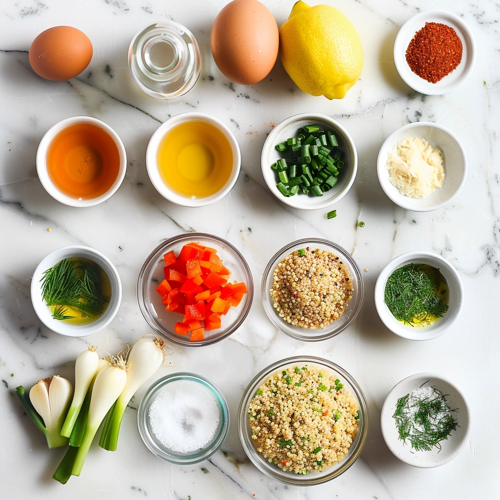 Cajun Quinoa Cakes With Lemon-Dill Remoulade
