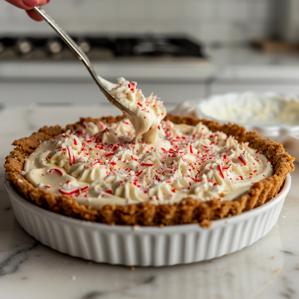 Candy Cane Pie
