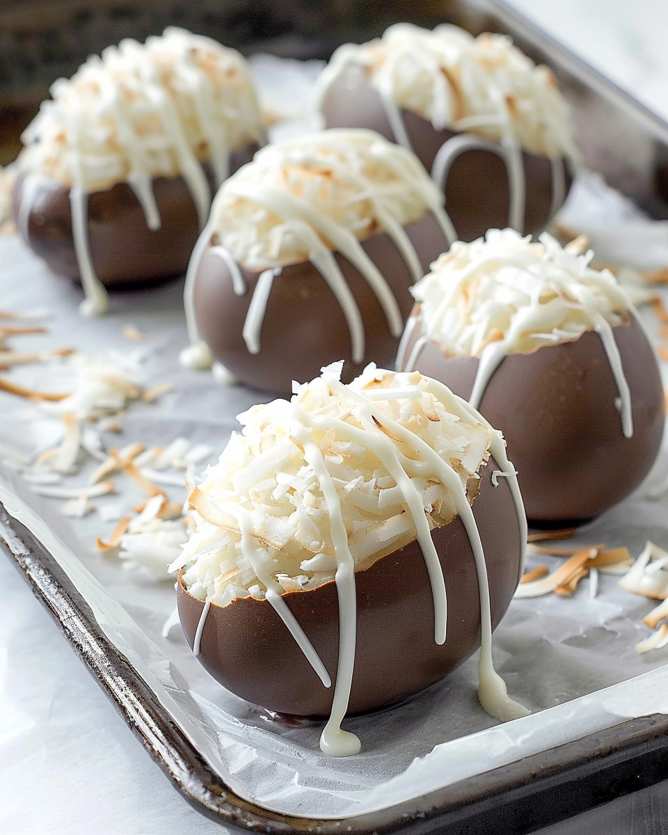 Homemade Coconut Cream Eggs