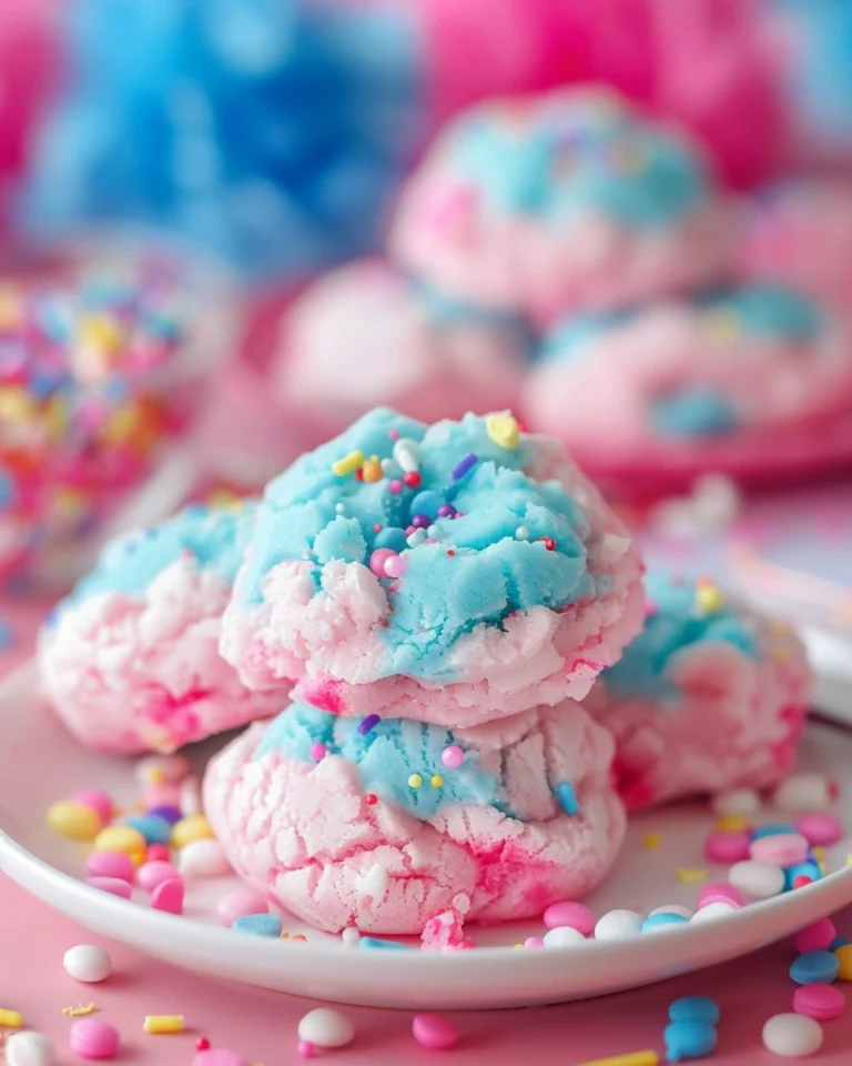 Delicious Cotton Candy Cookies Recipe