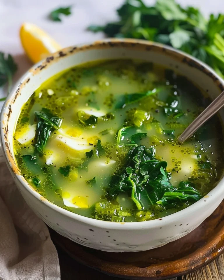 Green Borscht (Ukrainian Spinach Soup)