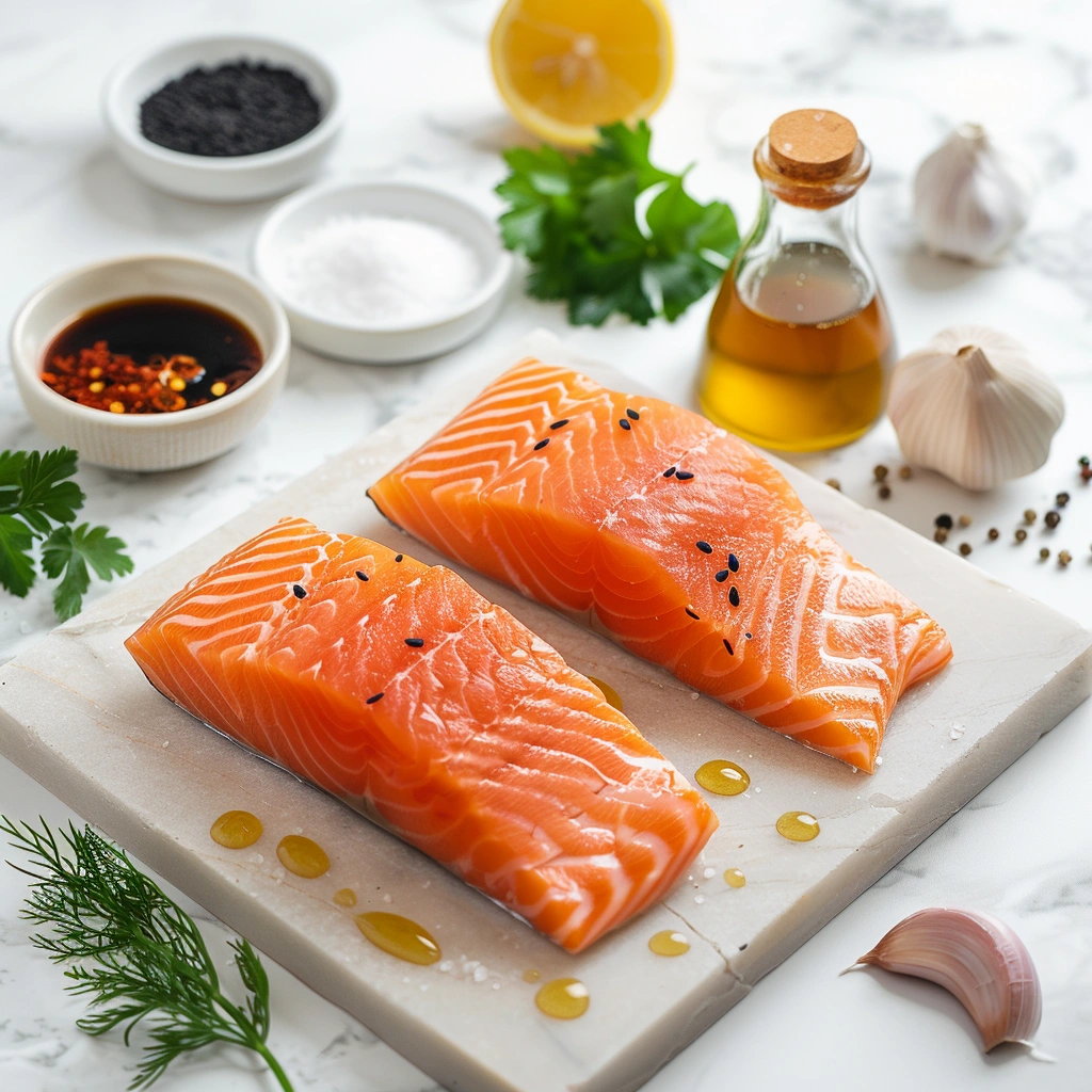 Glazed Grilled Salmon