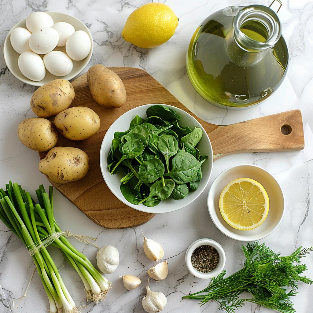 Green Borscht (Ukrainian Spinach Soup)