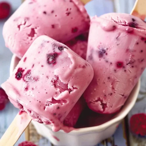 Frozen Berry Yogurt Ice Cream