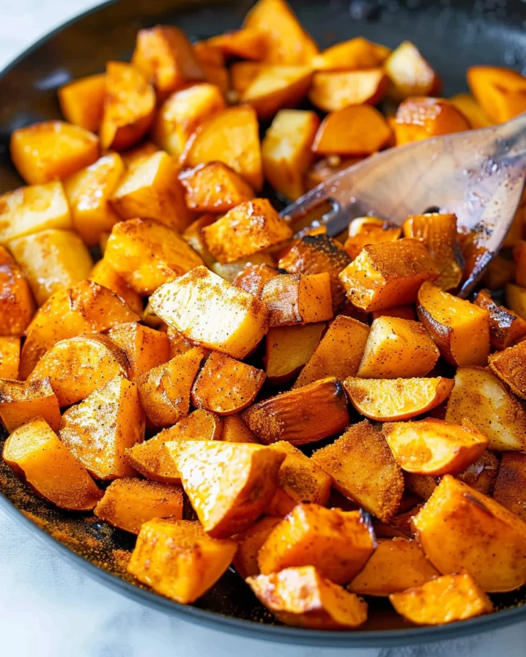 Sweet Potatoes and Apples with Cinnamon & Maple
