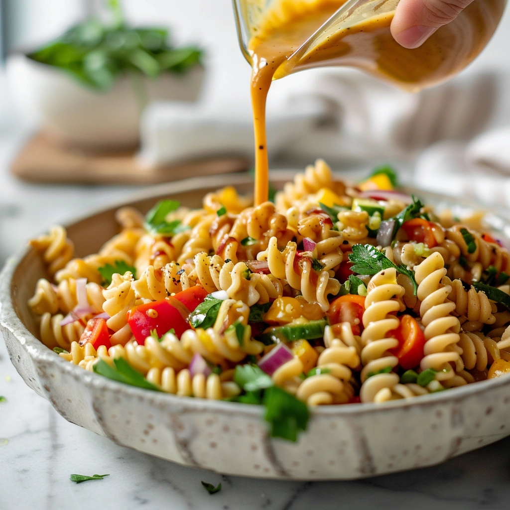 Protein Packed Thai Pasta Salad