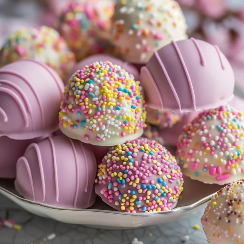 Spring Egg Cookie Dough Truffles