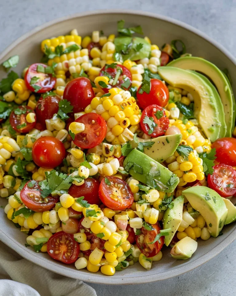 Corn Tomato Avocado Salad