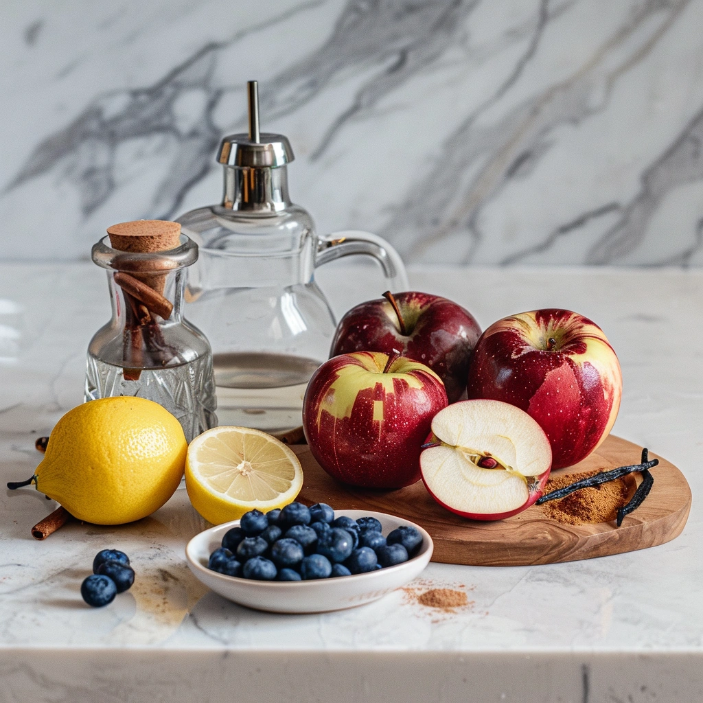 Blueberry Vanilla Applesauce