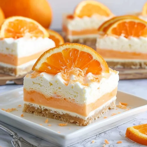 Orange Creamsicle Dream Bars