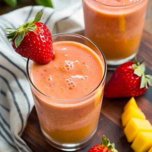Strawberry Mango Smoothie