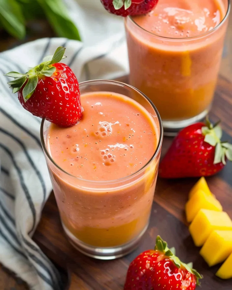 Strawberry Mango Smoothie