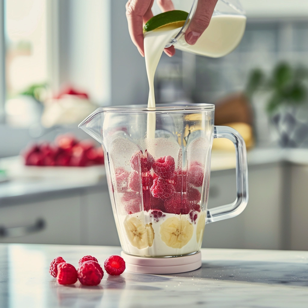 Raspberry Lime Smoothie