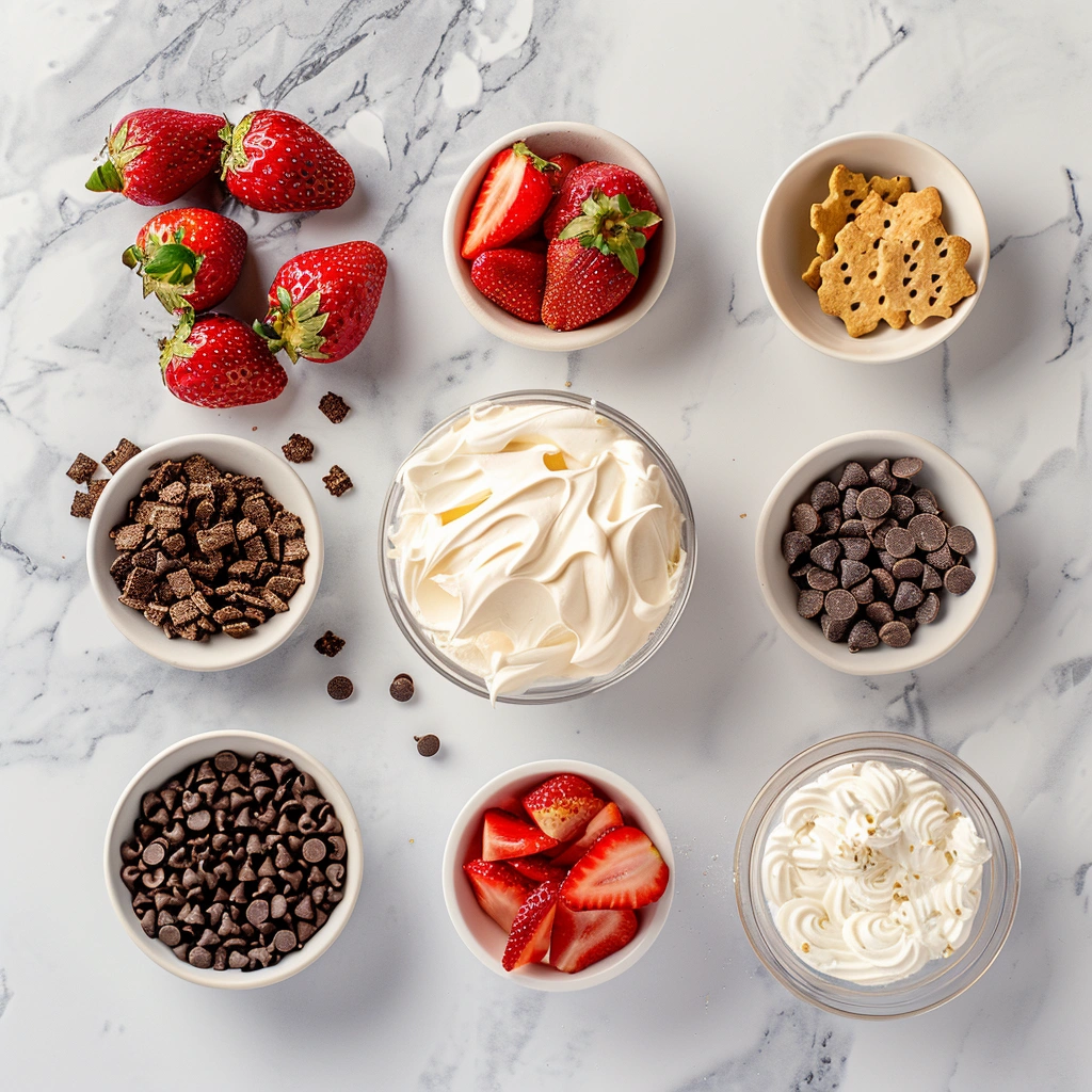 Strawberry Cake in a Jar