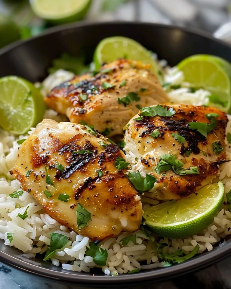 Coconut Lime Chicken and Rice