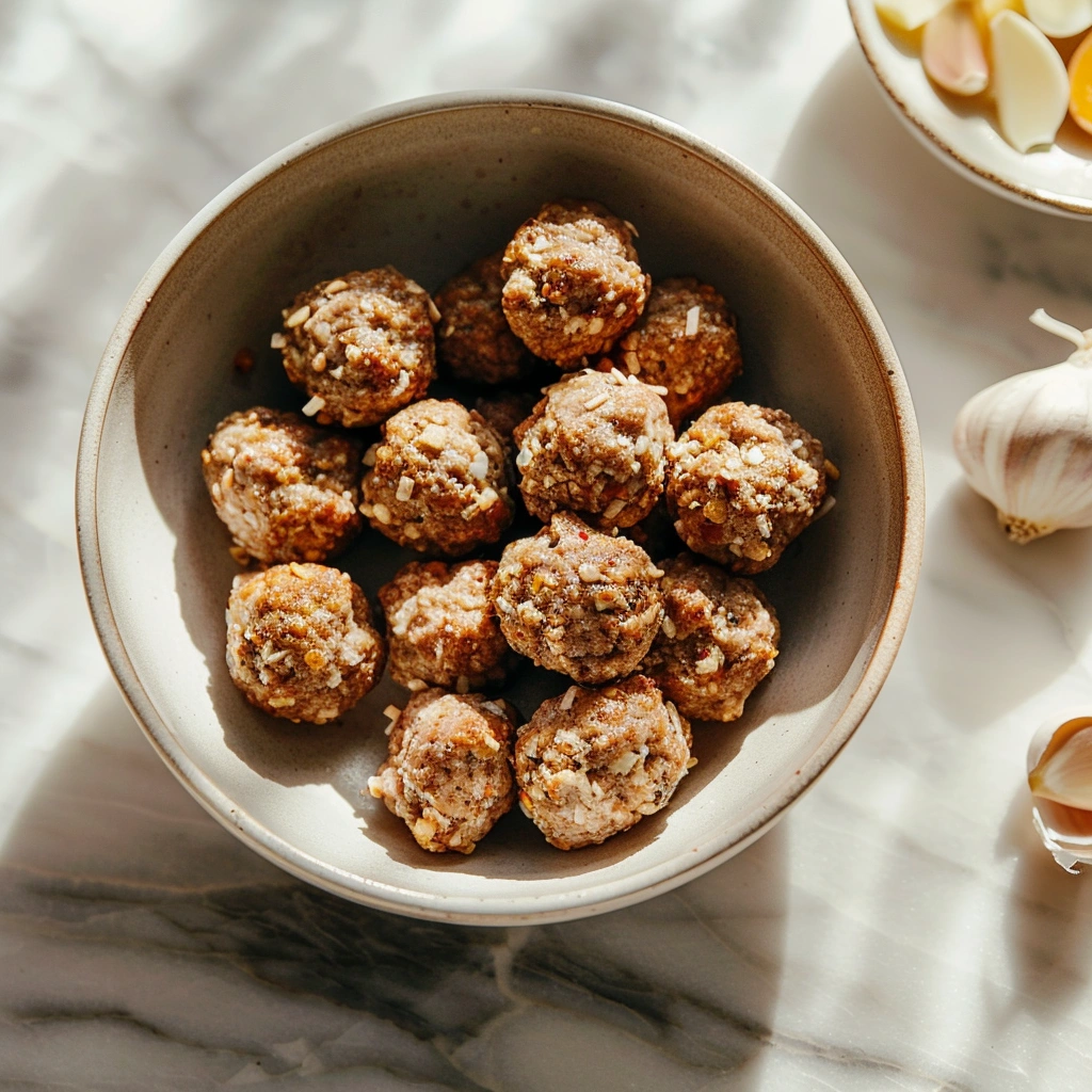 Sticky Mongolian Meatballs and Broccoli