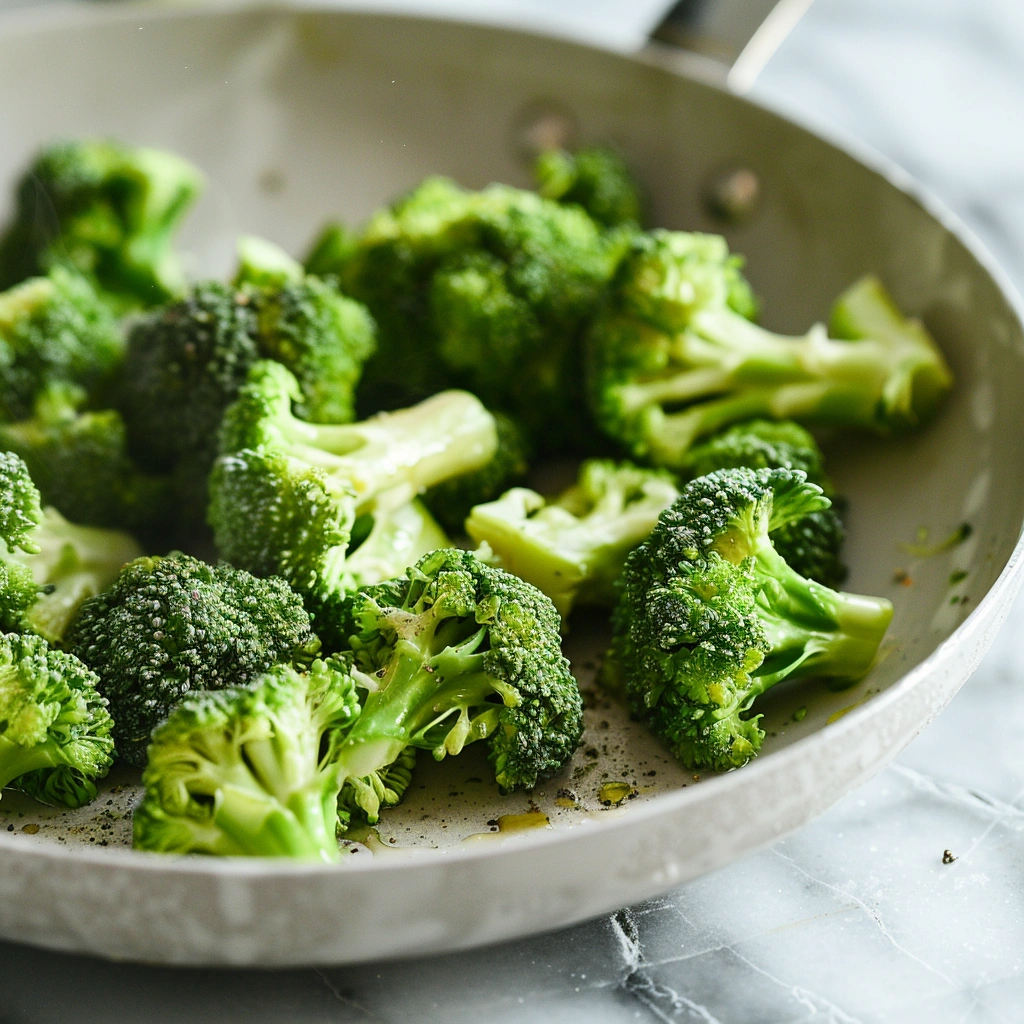 Sticky Mongolian Meatballs and Broccoli