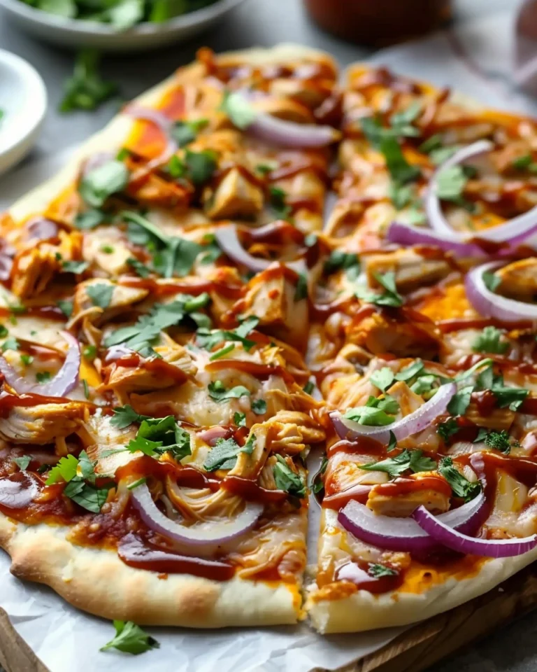 Easy BBQ Chicken Flatbread Recipe (Better Than Takeout!)